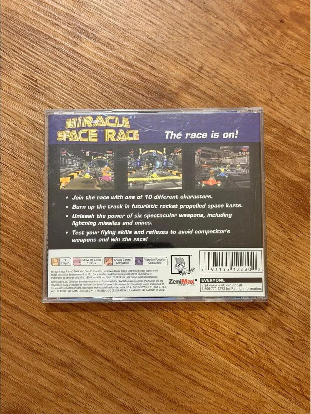 Miracle Space Race for PlayStation 1